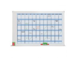 Plánovací tabule PLUS - roční / 720 x 50 x 1030 Plánovací tabule PLUS - roční / 720 x 50 x 1030
