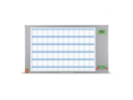 Plánovací tabule PLUS - roční / 725 x 50 x 1178