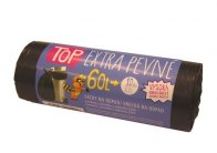TOP pytel do košů 60 l 30 my 10 ks černé TOP pytel do košů 60 l 30 my 10 ks černé