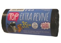 Pytle do koše Vipor Top - 50x60cm / 35l / 20my /15ks / černá / extra pevné
