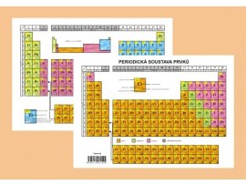 Periodická soustava prvků A5 / oboustr.lamino Periodická soustava prvků A5 / oboustr.lamino