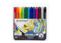 Popisovače Centropen Aquarelle 8683/12 - sada 12 ks Popisovače Centropen Aquarelle 8683/12 - sada 12 ks
