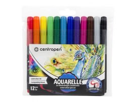 Popisovače Centropen Aquarelle 8683/12 - sada 12 ks Popisovače Centropen Aquarelle 8683/12 - sada 12 ks
