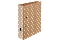 Herlitz pořadač A4 pákový Pure Glam 8 cm hnědá Herlitz pořadač A4 pákový Pure Glam 8 cm hnědá