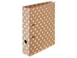 Herlitz pořadač A4 pákový Pure Glam 8 cm hnědá Herlitz pořadač A4 pákový Pure Glam 8 cm hnědá