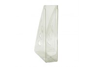 Stojan na spisy Office products - transparentní kouřová Stojan na spisy Office products - transparentní kouřová