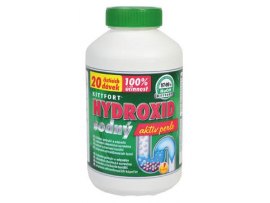 Hydroxid sodný krystalický čistič odpadů 1 kg