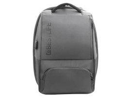 Batoh na notebook Bestlife Neoton - šedá / 15,6\ Batoh na notebook Bestlife Neoton - šedá / 15,6\