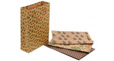 Tašky papírové Craft Ornament - velká / 240 x 80 x 330 mm