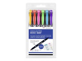 Tombow MONO zvýrazňovače sada 6 ks