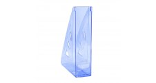 Stojan na spisy Office products - transparentní modrá