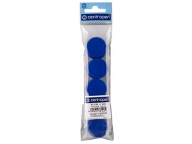 Magnety Centropen - průměr 30 mm / modrá / 10 ks Magnety Centropen - průměr 30 mm / modrá / 10 ks