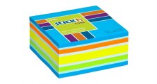 Samolepicí bločky Stick´n by Hopax - 76 x 76 mm / 400 lístků / neon mix modrá