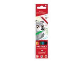 Pastelky CONCORDE Volfík / 6 barev Pastelky CONCORDE Volfík / 6 barev