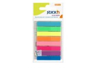 Samolepicí záložky Stick´n by Hopax plastové - 8 x 45 mm / 8 x 20 lístků / neonové Samolepicí záložky Stick´n by Hopax plastové - 8 x 45 mm / 8 x 20 lístků / neonové