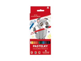 Pastelky CONCORDE Volfík / 12 barev Pastelky CONCORDE Volfík / 12 barev