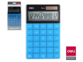 DELI E1589 stolní kalkulačka displej 12 míst / modrá