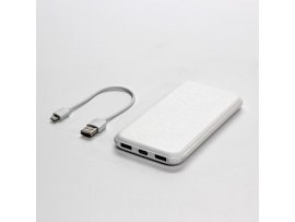 Powerbanka 10000mAh - bílá