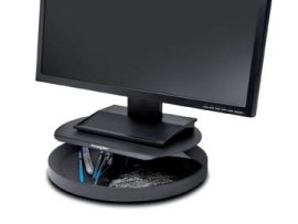 Stojan pod monitor Kensington Spin2 otočný - černá Stojan pod monitor Kensington Spin2 otočný - černá