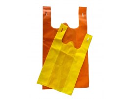 Tašky z netkané textilie - 32 x 59 cm / barevný mix