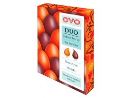 Tekuté barvy na vajíčka OVO® DUO - hnědá/oranžová Tekuté barvy na vajíčka OVO® DUO - hnědá/oranžová