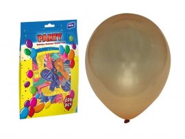 Balónek nafukovací 23 cm - metalický / 100 ks Balónek nafukovací 23 cm - metalický / 100 ks