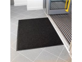 Odolná polypropylenová rohož - 80 x 120 cm / černá Odolná polypropylenová rohož - 80 x 120 cm / černá