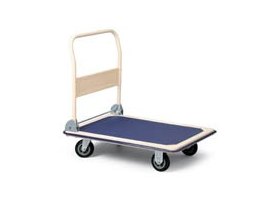 Plošinový vozík - 73 x 48 mm / nosnost 150 kg Plošinový vozík - 73 x 48 mm / nosnost 150 kg