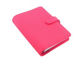 Filofax Saffiano Fluoro A6 osobní týdenní růžová Filofax Saffiano Fluoro A6 osobní týdenní růžová