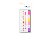 Samolepicí záložky Stick´n by Hopax - 15 x 45 mm / 6 x 30 lístků / spring odstíny Samolepicí záložky Stick´n by Hopax - 15 x 45 mm / 6 x 30 lístků / spring odstíny