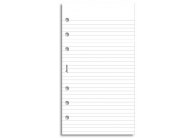 Náhradní vložka do diářů Filofax - osobní / papír linkovaný / 30 listů Náhradní vložka do diářů Filofax - osobní / papír linkovaný / 30 listů
