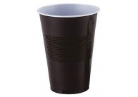 Kelímky kávové plastové - hnědobílé termo / 2 dcl / 100 ks Kelímky kávové plastové - hnědobílé termo / 2 dcl / 100 ks
