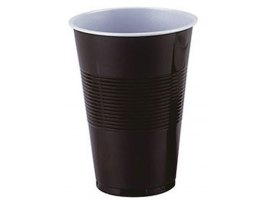 Kelímky kávové plastové - hnědobílé termo / 2 dcl / 100 ks Kelímky kávové plastové - hnědobílé termo / 2 dcl / 100 ks