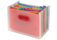 Stolní organizér s přihrádkami Snopake Rainbow - A4 / 13 přihrádek Stolní organizér s přihrádkami Snopake Rainbow - A4 / 13 přihrádek