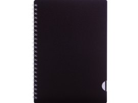 Blok BOBO Plastic s boční spirálou - A5 / linka Blok BOBO Plastic s boční spirálou - A5 / linka