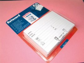 Náplň Auttepo do vizitkáře Rotacard - náhradní kartičky / 50 ks