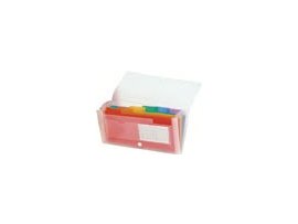Spisovka s přihrádkami Crystal - 26 x 14 cm / 7 přihrádek Spisovka s přihrádkami Crystal - 26 x 14 cm / 7 přihrádek