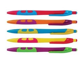 Kuličkové pero Happy - barevný mix