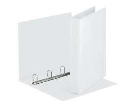Pořadač Esselte A4 kroužkový prezentační 4 - kroužek 5,1 cm / bílá