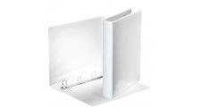 Pořadač Esselte A4 kroužkový prezentační 4 - kroužek 4,4 cm / bílá