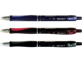 Kuličkové pero Solidly - barevný mix