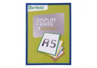 Kapsy magnetické Display Frame - A5 / modrá Kapsy magnetické Display Frame - A5 / modrá