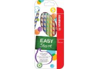 Trojhranné pastelky STABILO EASYcolors - 6 barev / pro praváky