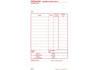 Baloušek paragon daňový doklad blok - 80 x 150 mm / nečíslovaný / 50 listů / ET010 Baloušek paragon daňový doklad blok - 80 x 150 mm / nečíslovaný / 50 listů / ET010