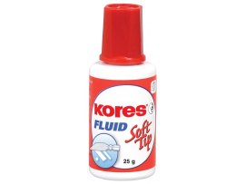 Opravné laky Kores Fluid - 25 g – (Soft - tip) houbička