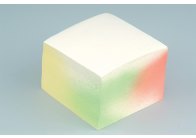 Záznamní kostka barevná - 9 cm x 9 cm x 7 cm / lepená vazba Záznamní kostka barevná - 9 cm x 9 cm x 7 cm / lepená vazba
