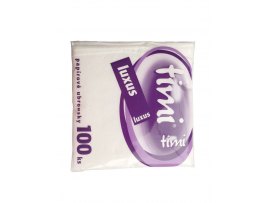 Timi papírové ubrousky svačinové 1-vrstvé 30 cm x 30 cm 100ks