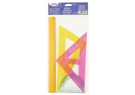 Sada pravítek NEON - sada/ 4ks Sada pravítek NEON - sada/ 4ks
