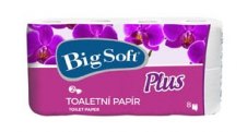 Big Soft Plus toaletní papír 2-vrstvý 8ks