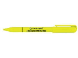 Zvýrazňovač Centropen 2822 / žlutá Zvýrazňovač Centropen 2822 / žlutá